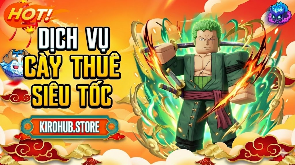 Cày thuê Blox Fruit